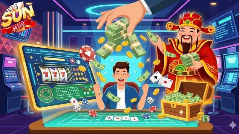 Sunwin Tặng Tiền Thật Và Chiến Lược Thu Hút Người Chơi Năm 2026